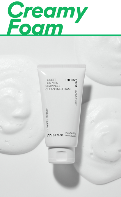 [Innisfree] Forest For Men Shaving Cleansing Foam 150g