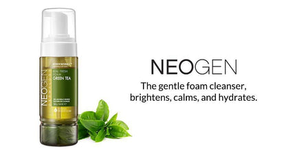 [NeoGen] DERMALOGY REAL FRESH FOAM CLEANSER GREEN TEA 160G