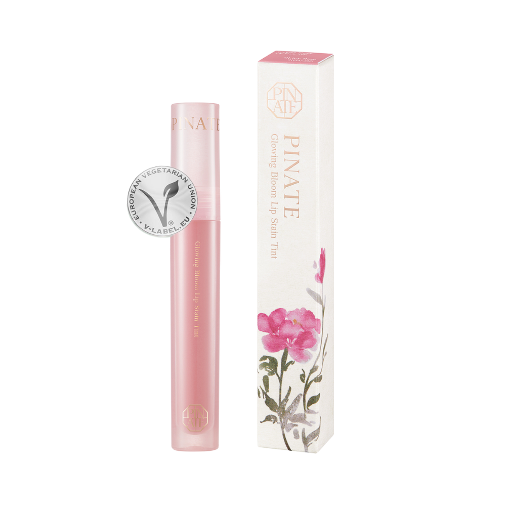 [Pinate] Glowing Bloom Lip Stain - 01 Icy Rose