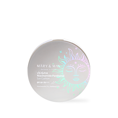 [Mary&May] Vegan Niacinamide Panthenol Sun Cushion SPF50+ PA++++ 25g