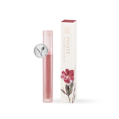 [Pinate] Glowing Bloom Lip Stain - 04 Crimson Red