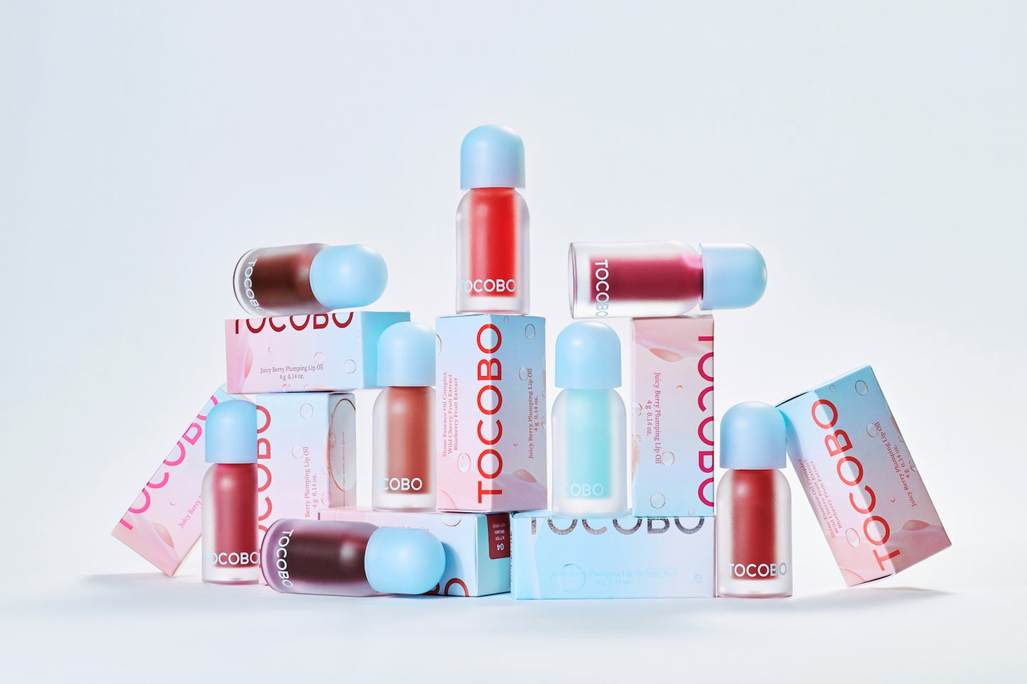 [Tocobo] Juicy Berry Plumping Lip Oil 18 COZY PINK 4g