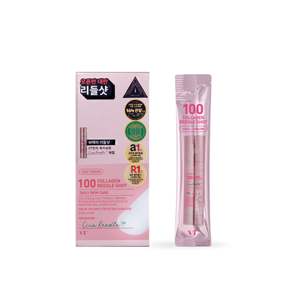 [VT Cosmetics] 100 Collagen Reedle shot 10ea